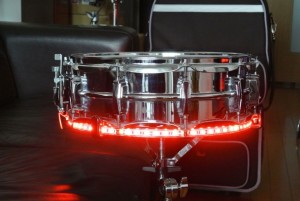 ドラムトリガーLEDライト単色-スネア、タム用