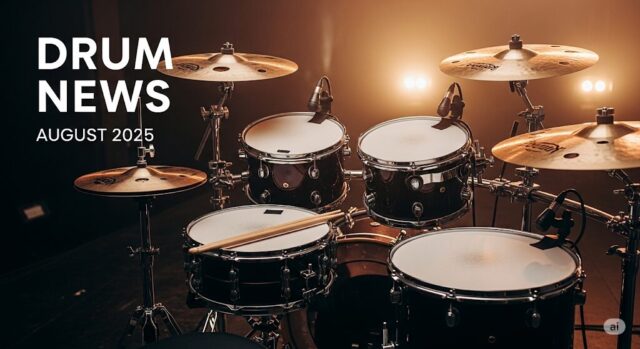2025年8月 ドラム新製品情報：未来を刻む最新ギア