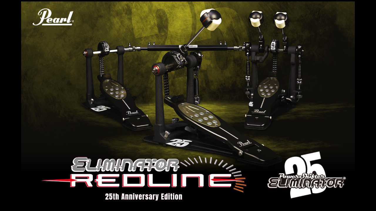 ドラムNEWS 2025年9月12日 3 Pearl Eliminator 25th Anniversary Pedal